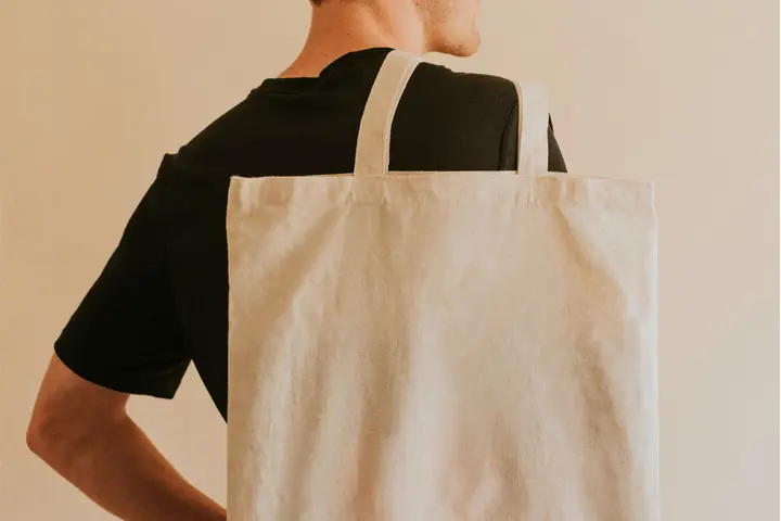 Cotton Canvas Tote Bags Fabric