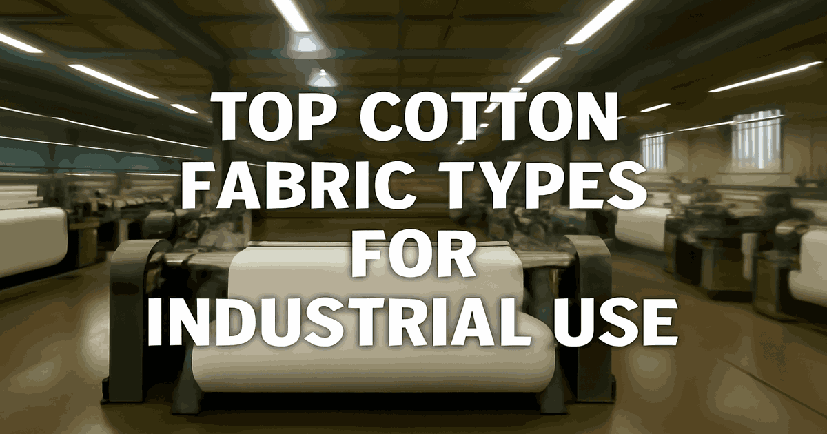 Types of Cotton Fabric: A Complete Guide for Manufacturers