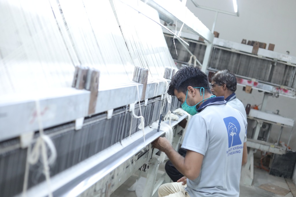 Radhey Krishna Cotweaving Factory Workers