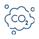 CO2 Saved Icon