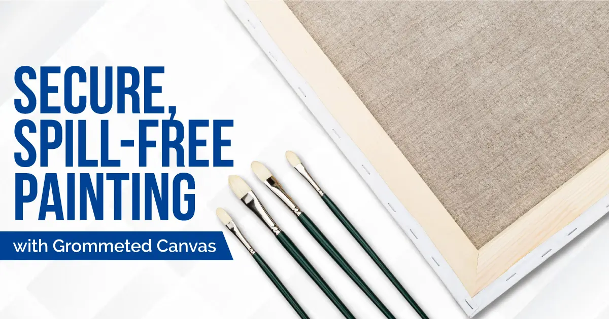 canvas Drop cloth with grommets