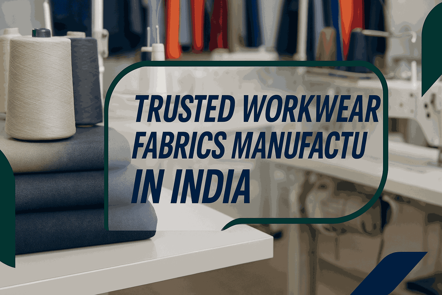 Workwear Fabric Manufacturers in India